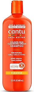 Cantu Shea Butter for Natural Hair Sulfate-Free Cleansing Cream Shampoo 400 ml