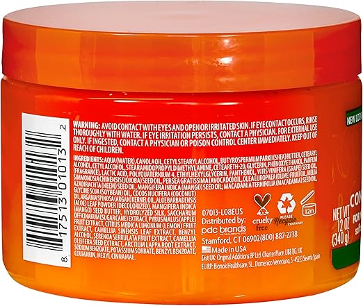 Cantu Shea Butter For Natural Hair Leave In Conditioning Repair Cream, 12 Ounce